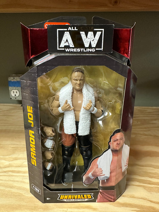 AEW Samoa Joe Sealed WWE Wrestling Action Figure Toy