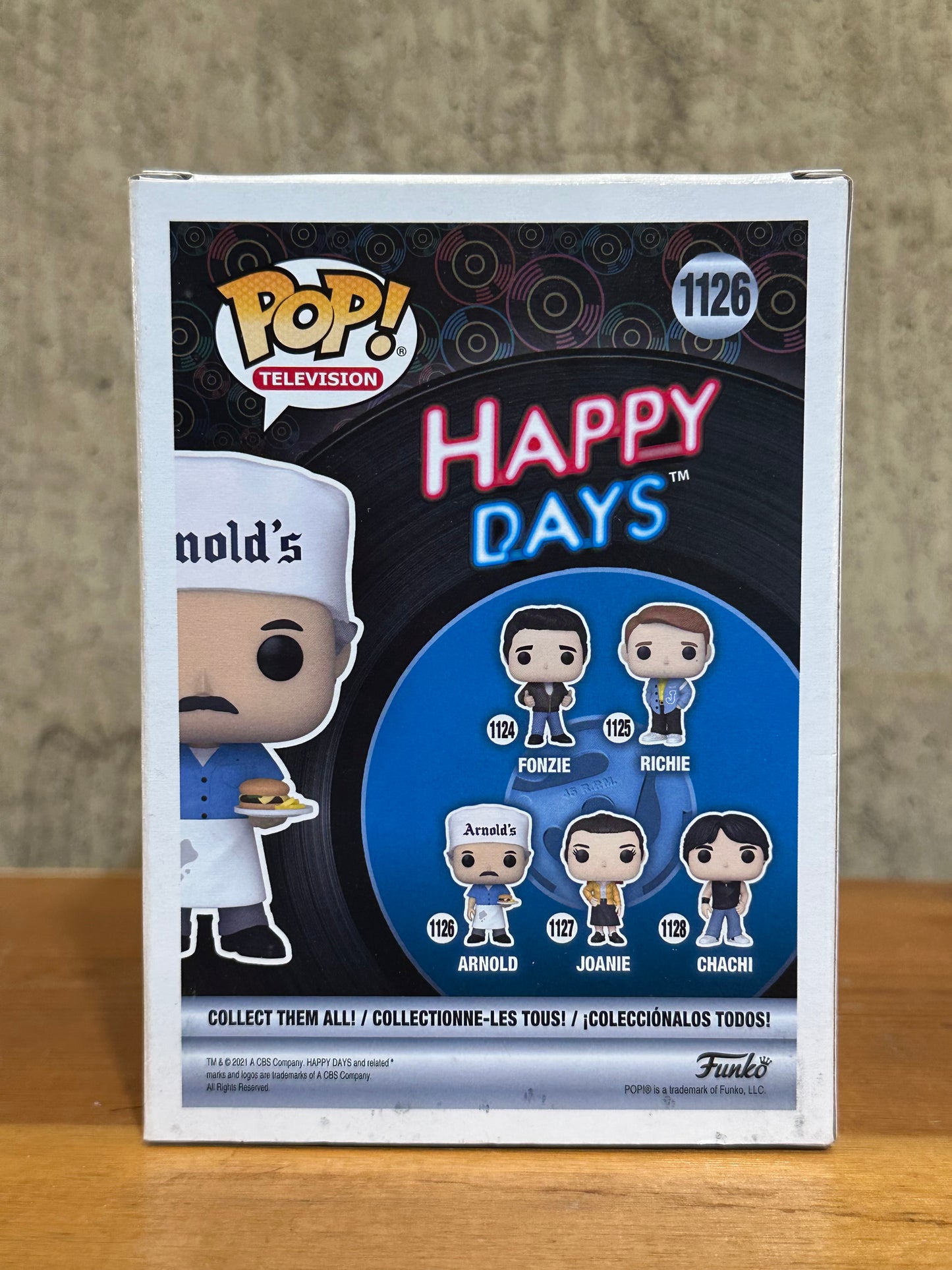 Arnold Happy Days 1126 Funko Pop TV Show