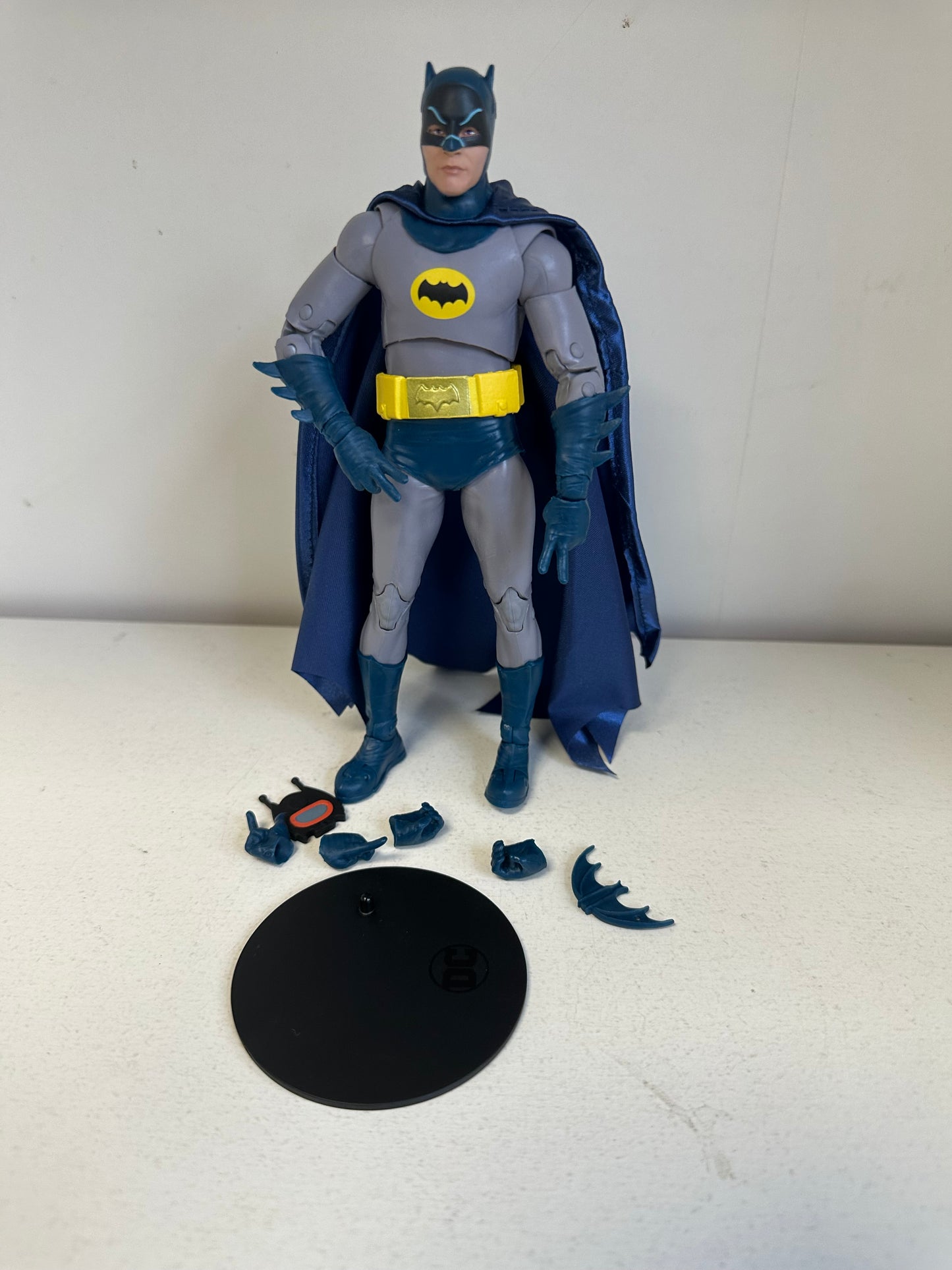 1966 Classic Retro Batman 7” Action Figure Toy DC Comics