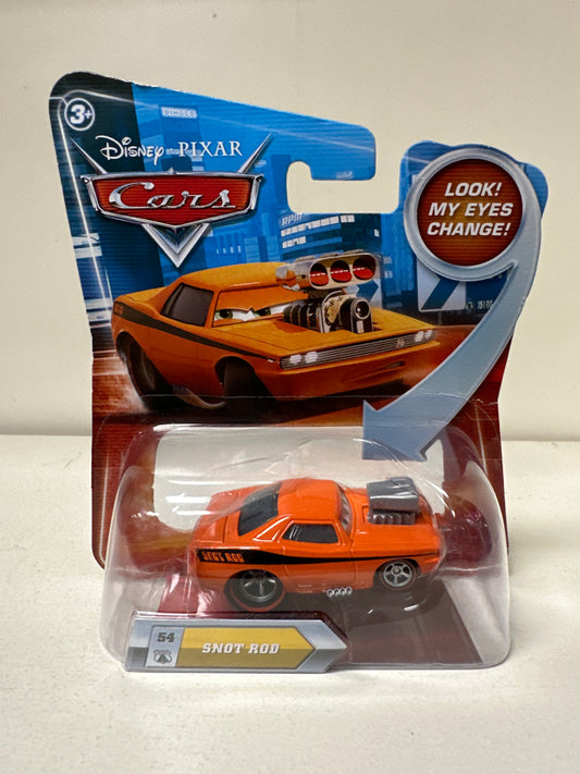 Disney Pixar Cars Snot Rod Sealed on Card Eyes Change Diecast Car