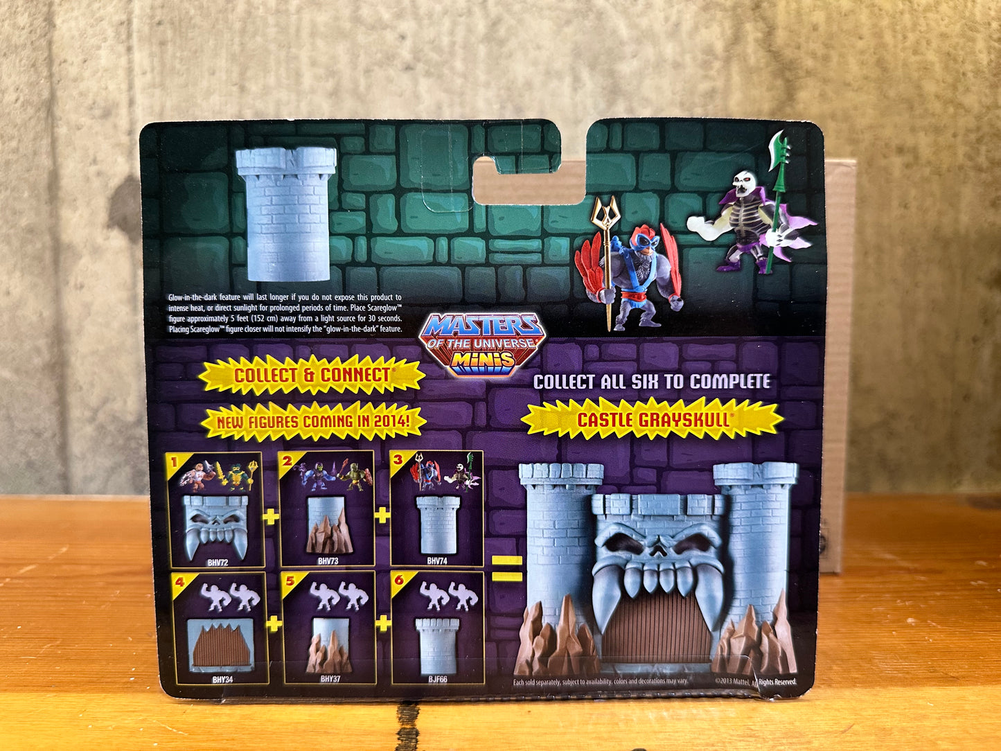 NEW 2014 Mattel Masters of the Universe Scareglow & Stratos Mini Figure 2 pack MOTU
