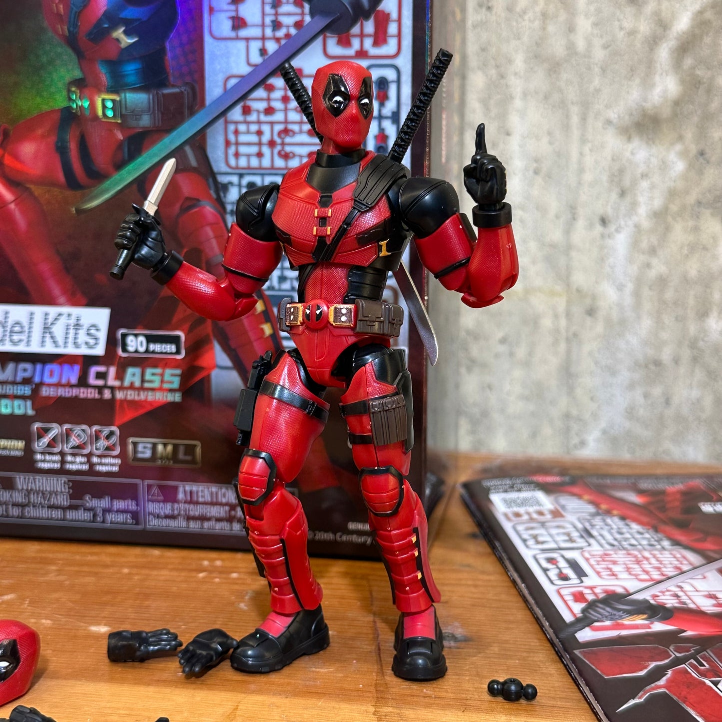 Deadpool Blokees Marvel Deadpool Movie Used Model Kit