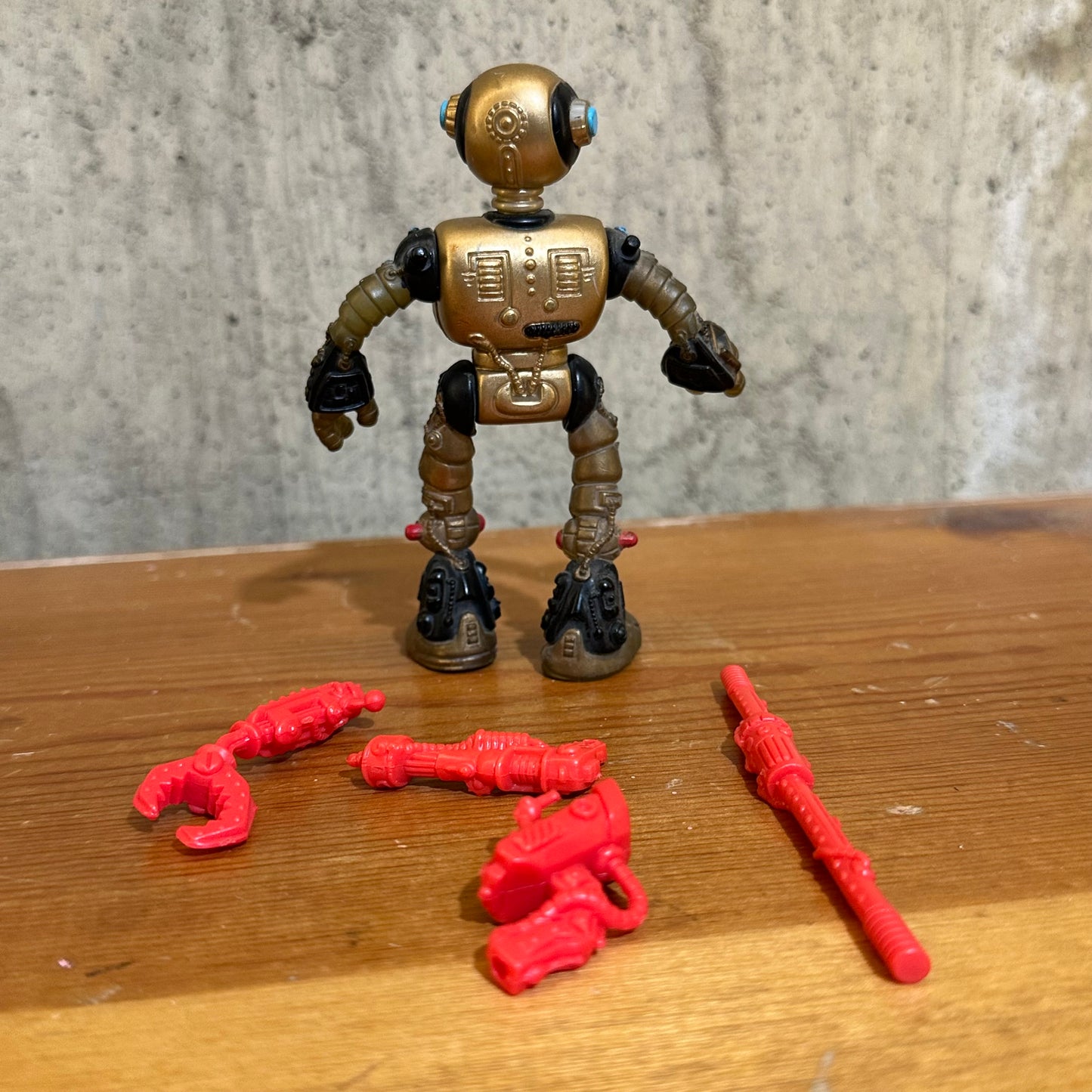 Fugitoid Complete 1990 TMNT Ninja Turtles Action Figure Toy