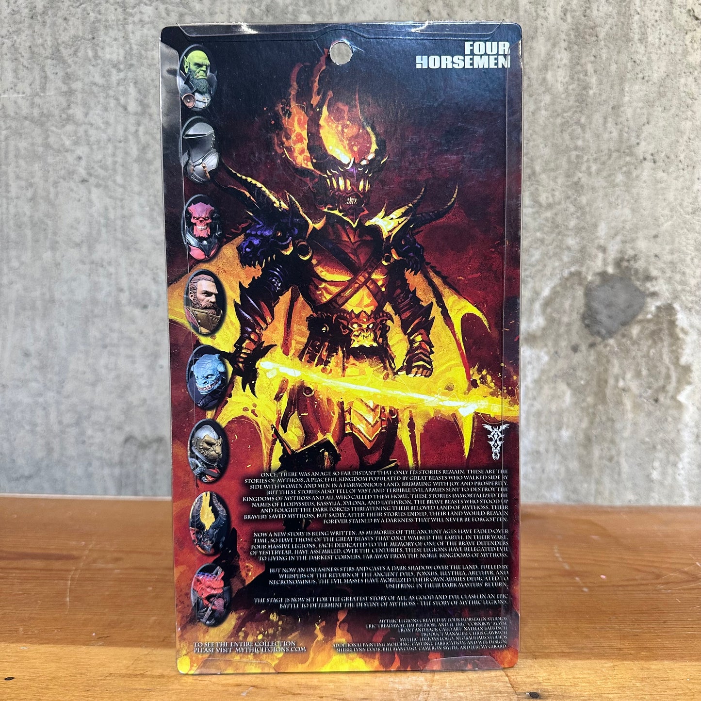 Vitus Mythic Legions Four Horseman All-Stars Wave 4 Brand New Figure