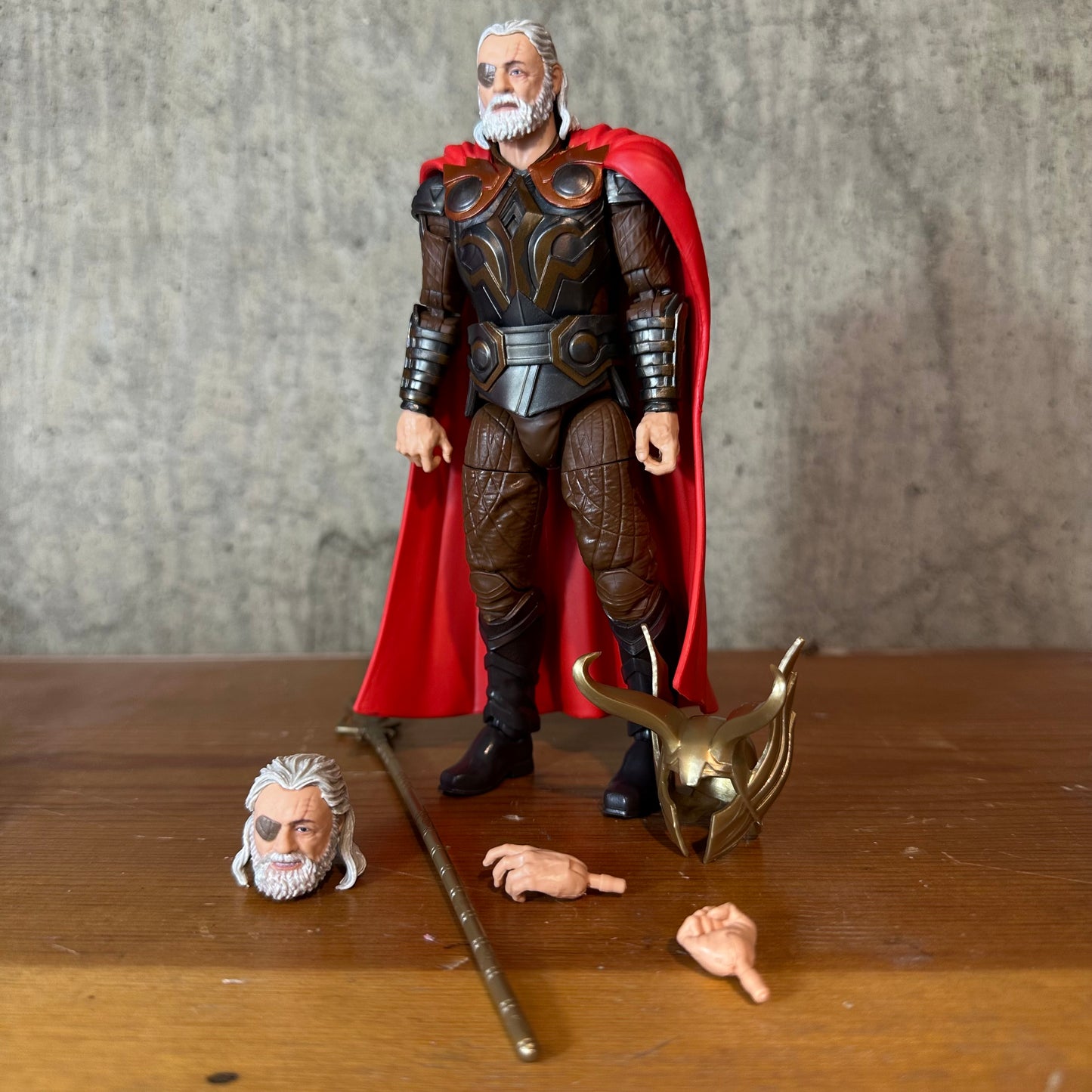 Marvel Legends Odin Complete Action Figure Toy 6”