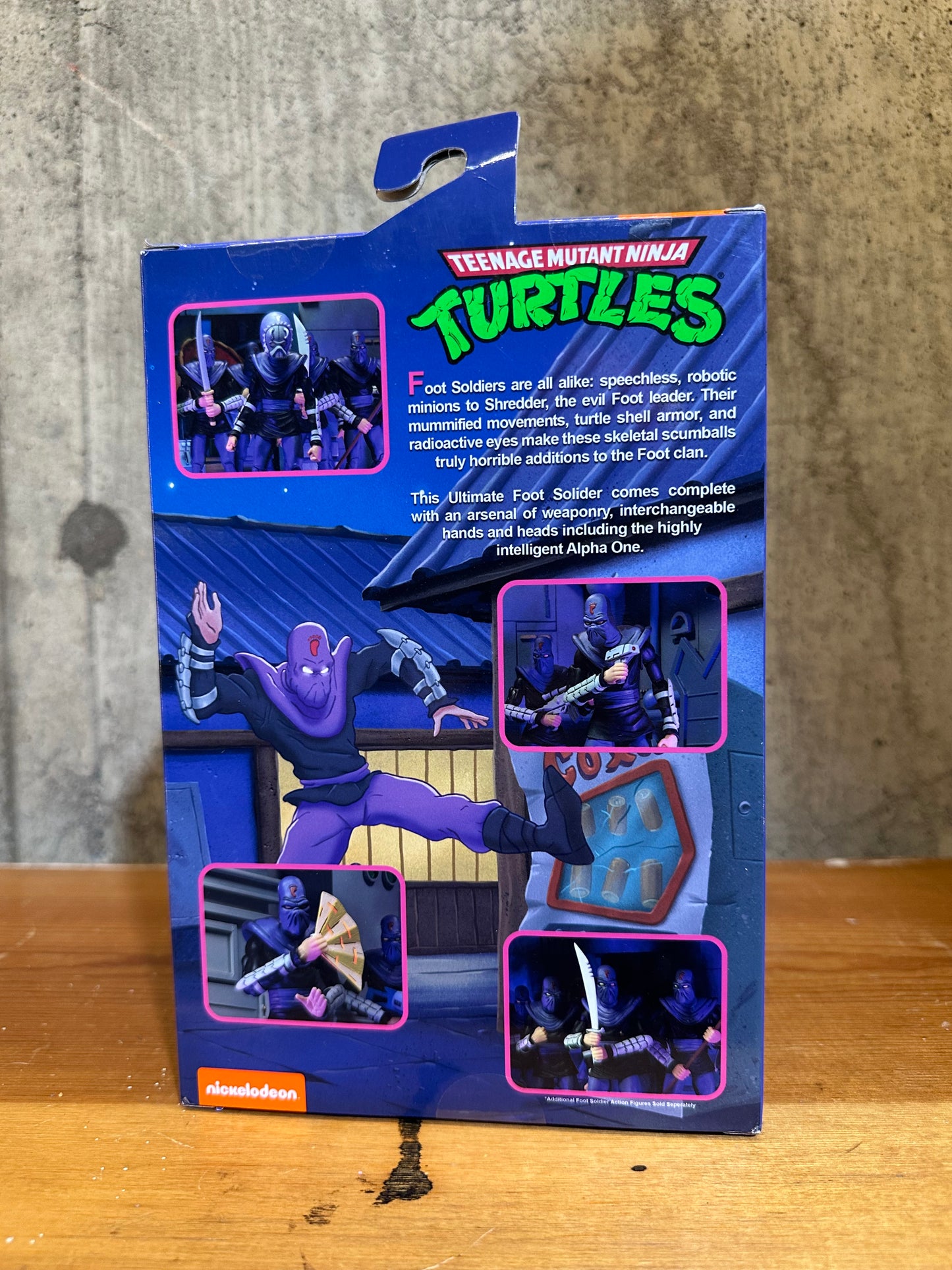 NECA Teenage Mutant Ninja Turtles Troubles a Foot Ultimate Foot Soldier New TMNT