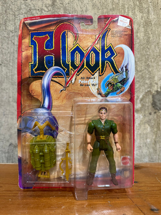 Air Attack Peter Pan Hook Movie Action Figure MOC Toy Mattel 1991