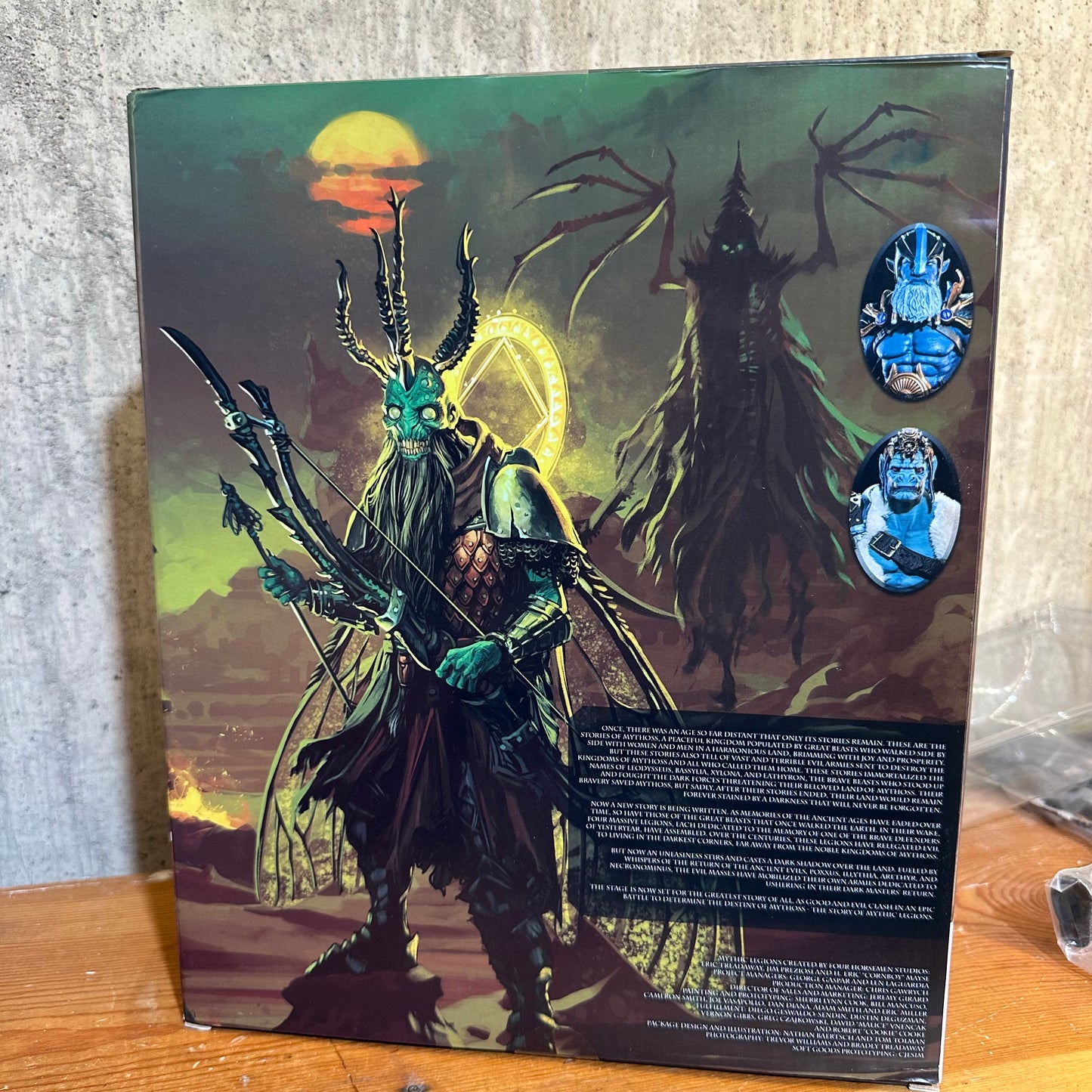 Mythic Legions SHADOW CENTAUR Four Horsemen Studios ASHES OF AGBENDOR