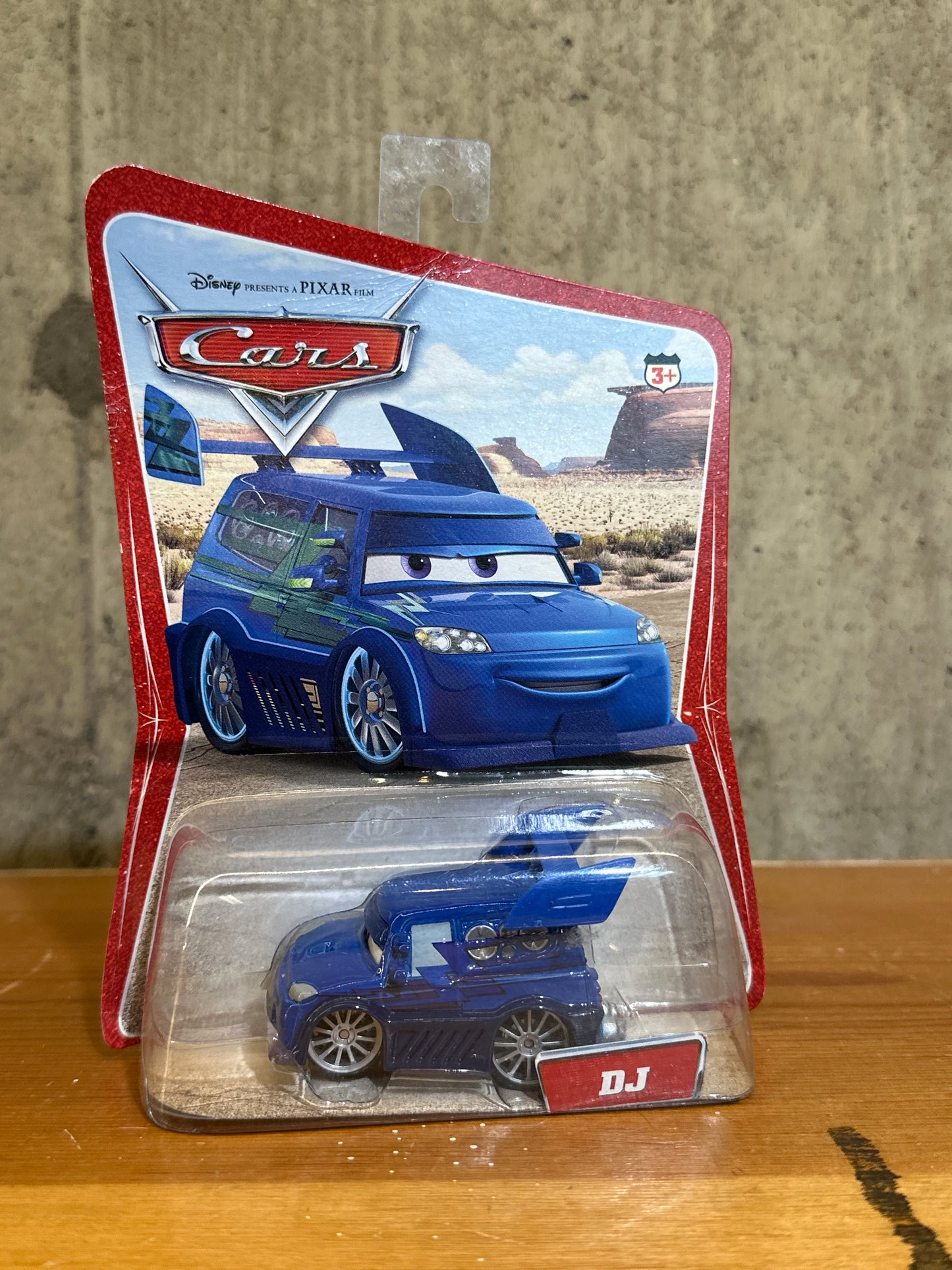 Disney Pixar Cars DJ Diecast Car Sealed on Card