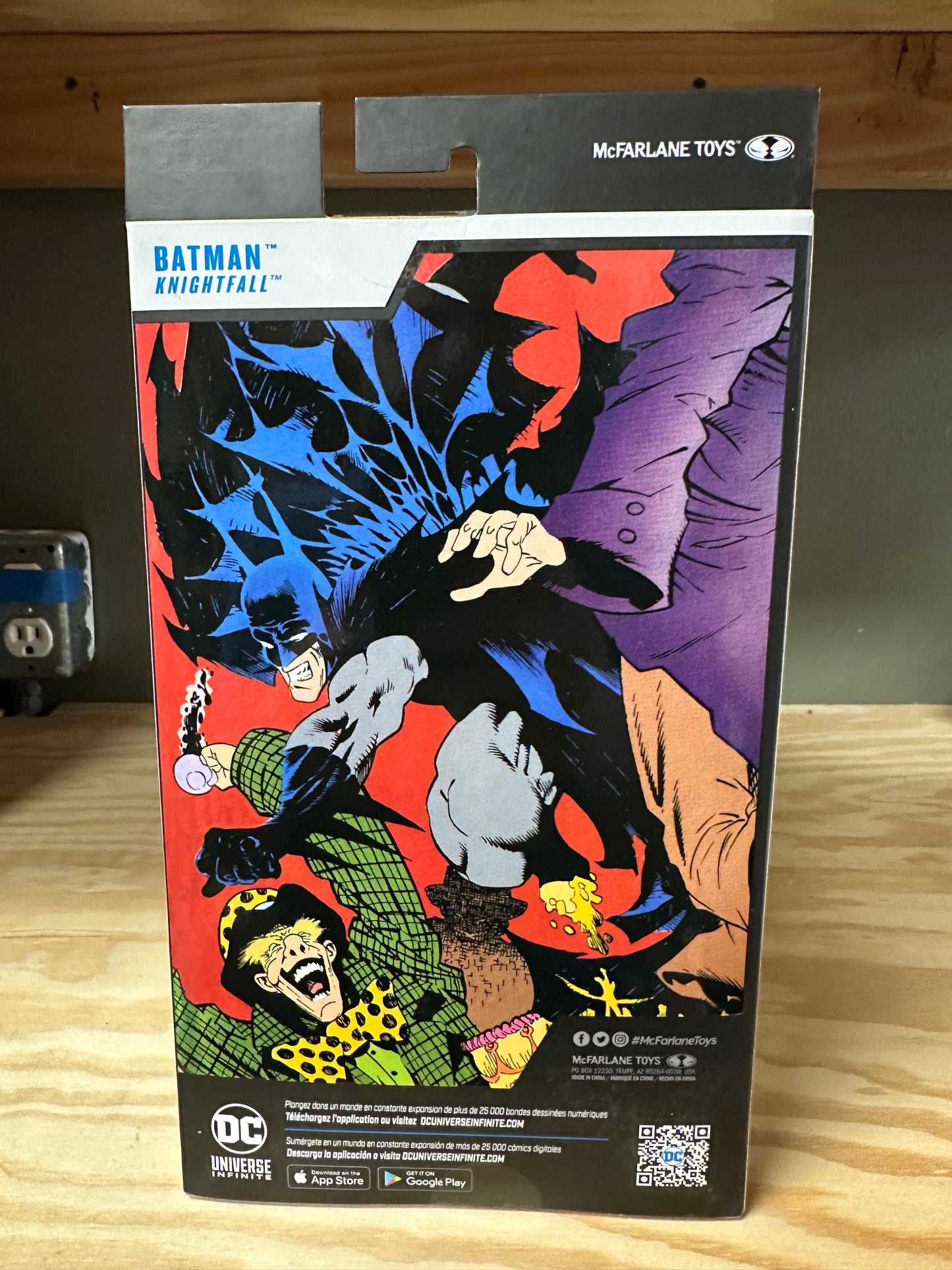 DC Comics Batman Knightfall Sealed McFarlane Action Figure Toy