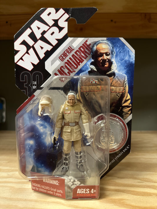 Star Wars 30th Anniversary General Mcquarrie Sealed Action Figure Toy