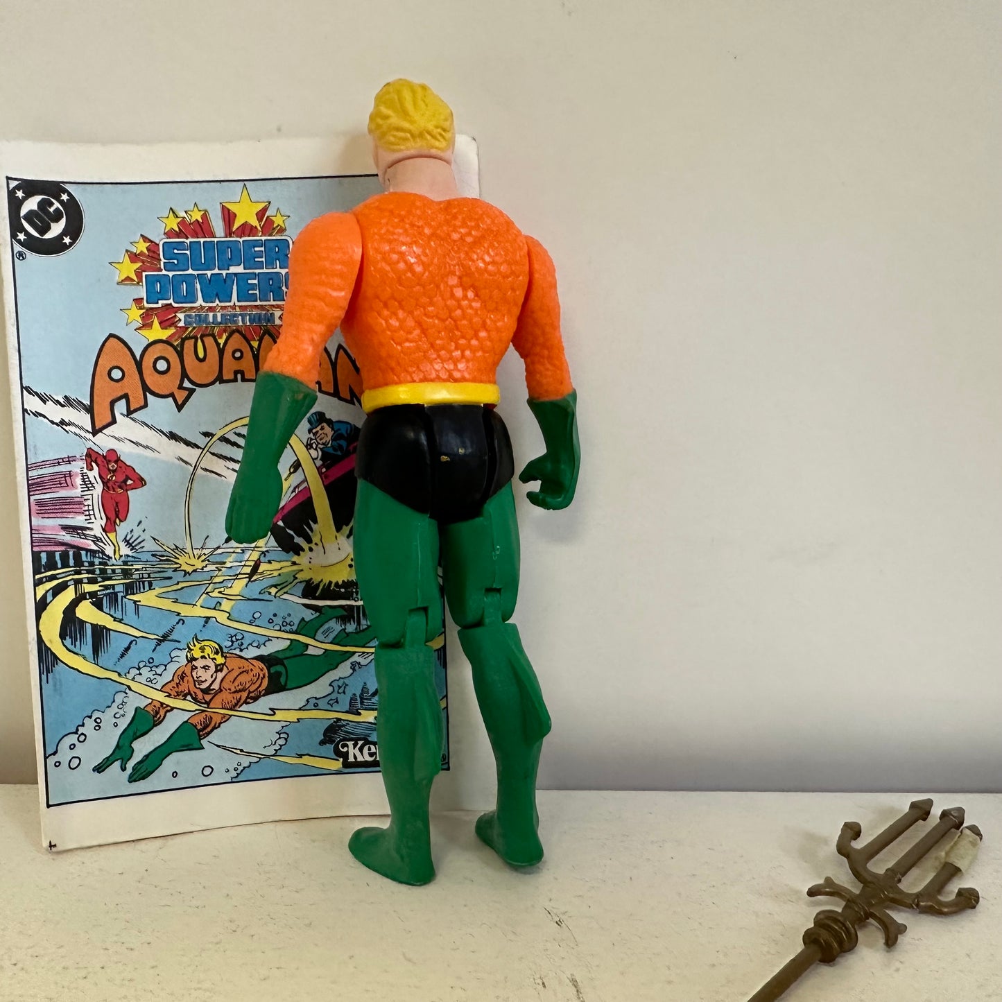 DC Comics KSP Aquaman Complete vintage action figure toy 1984