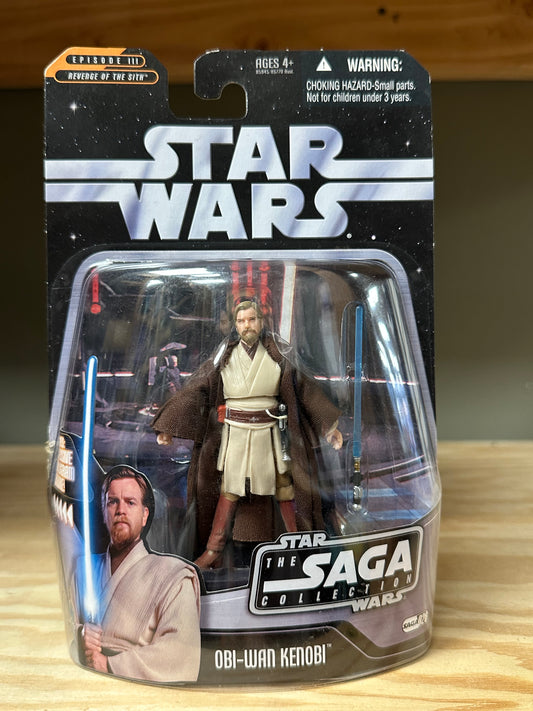 Star Wars Saga Collection Obi-Wan Kenobi Sealed Action Figure Toy