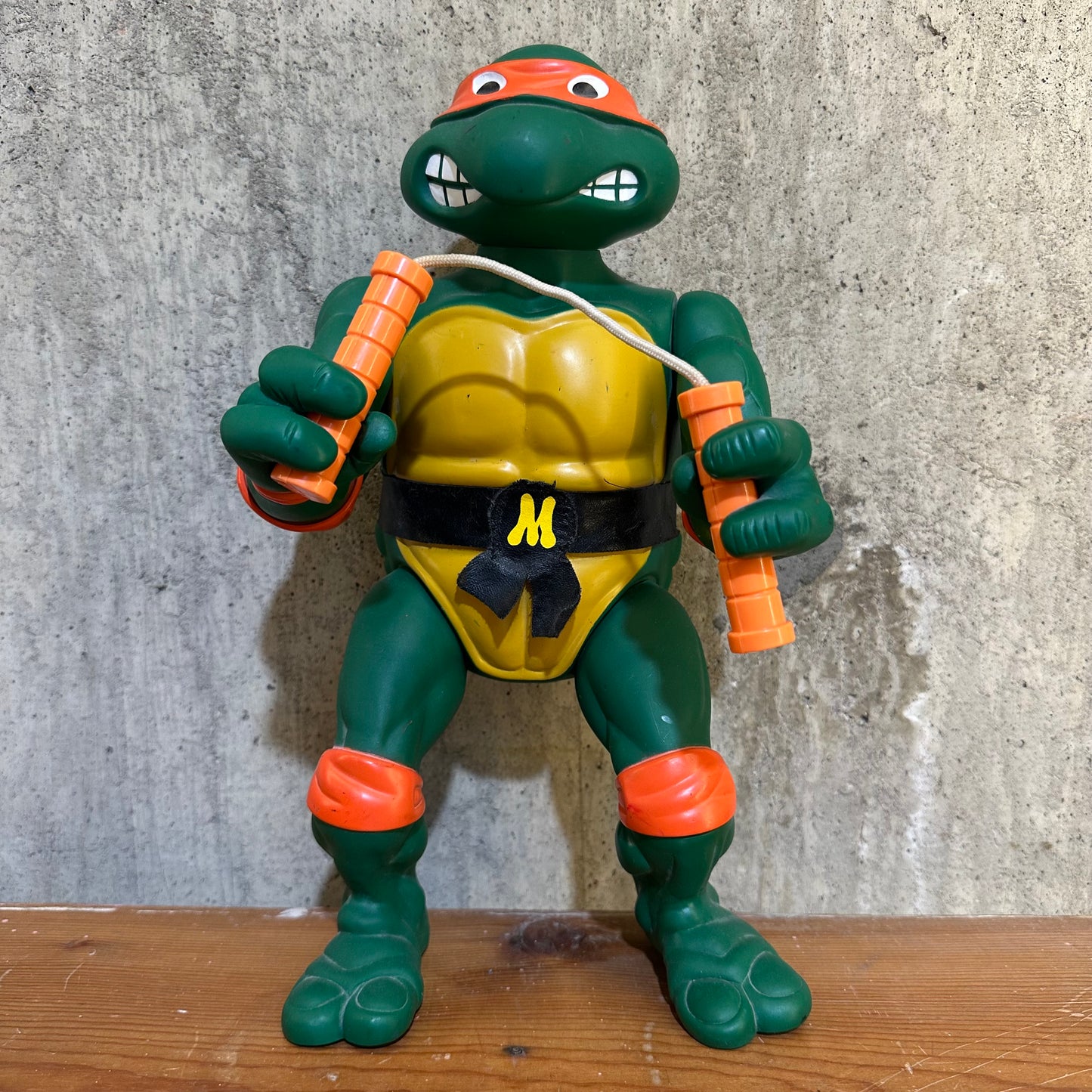 Michelangelo Giant TMNT Vintage Action Figure 15”