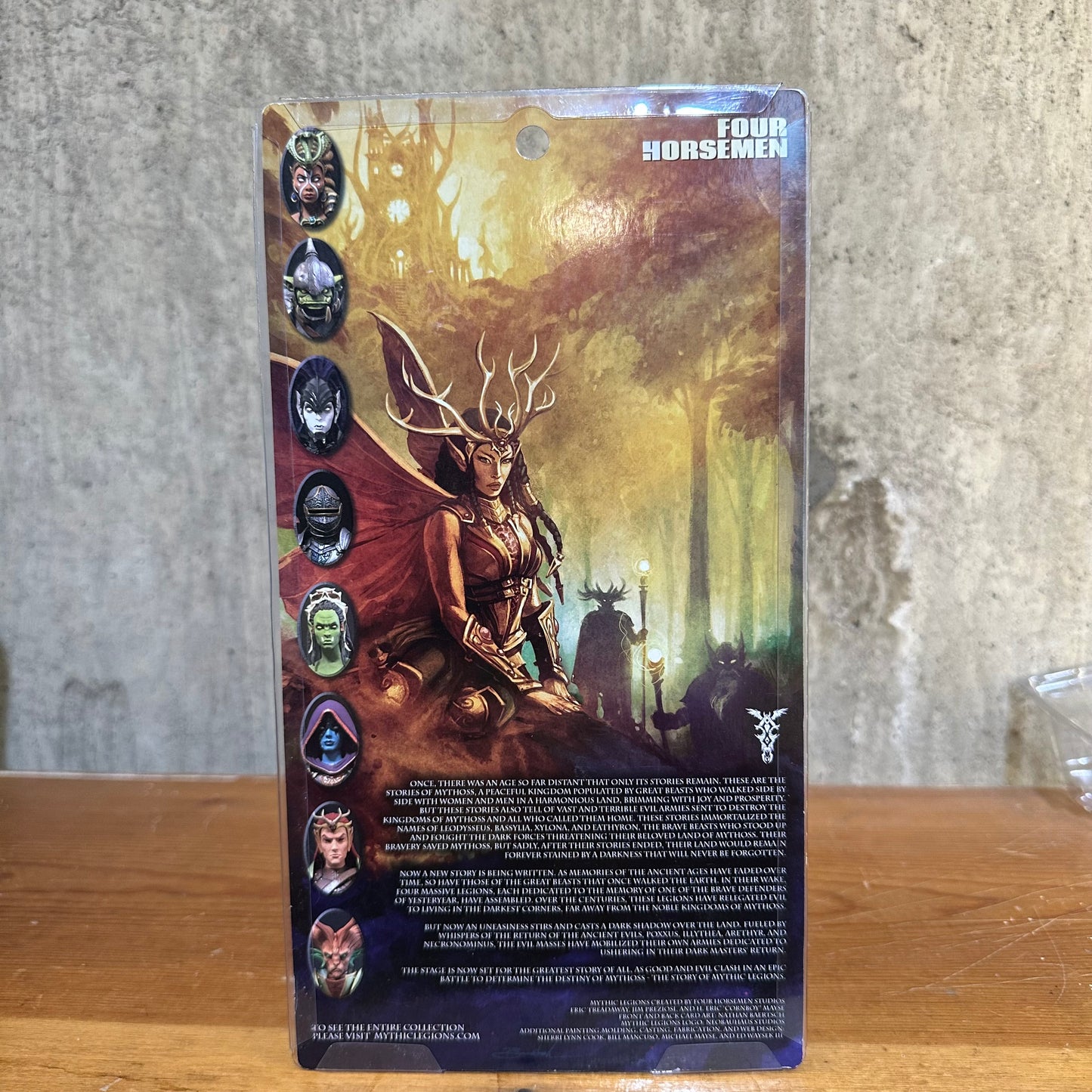 Mythic Legions Calavius Chase Figure Four Horsemen Advent of Decay New Sealed