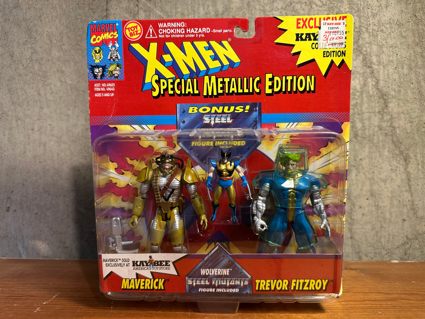 Maverick Trevor Fitzroy Wolverine Marvel Toy Biz Special Edition