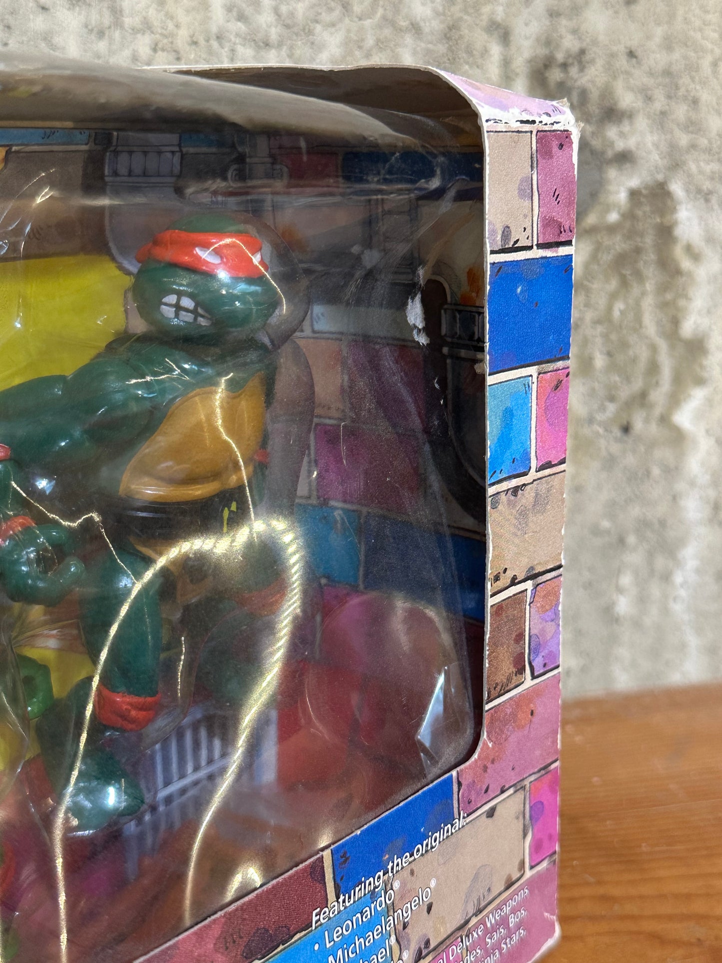 Special Collector’s 4-Pack TMNT Set of 4 Brothers Leonardo Raphael Donatello Michaelangelo Sealed Box 1992 Target Exclusive