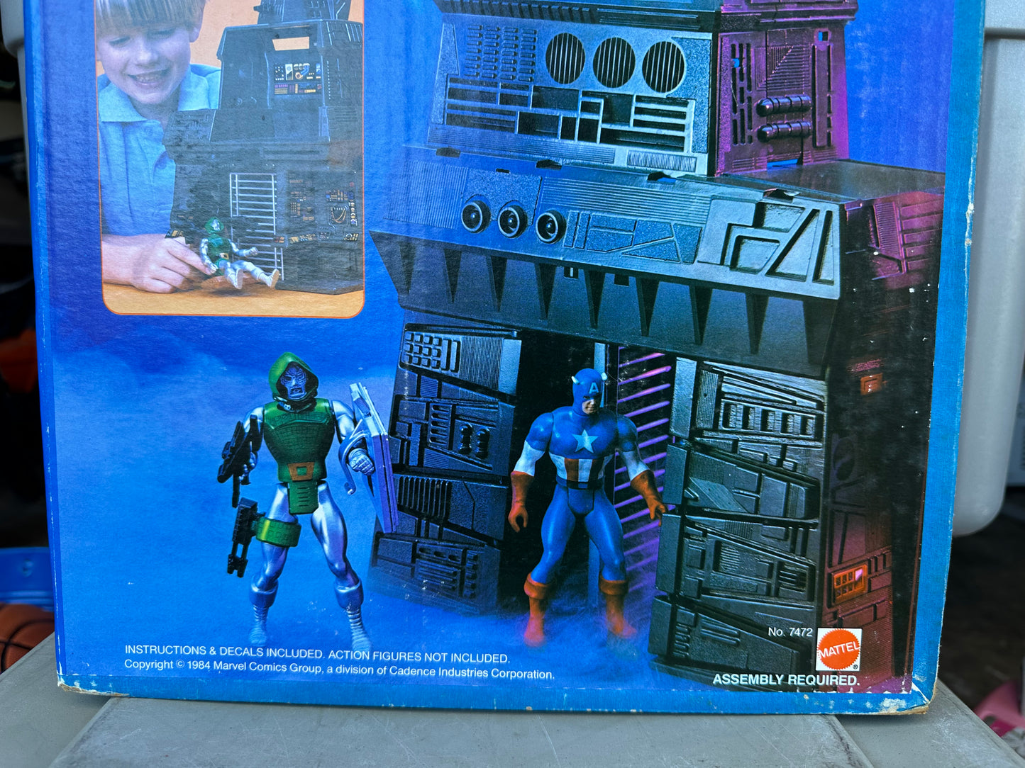 1984 Marvel Secret Wars Tower of Doom Factory Sealed Vintage Action Figure Playset Dr Doom Spiderman