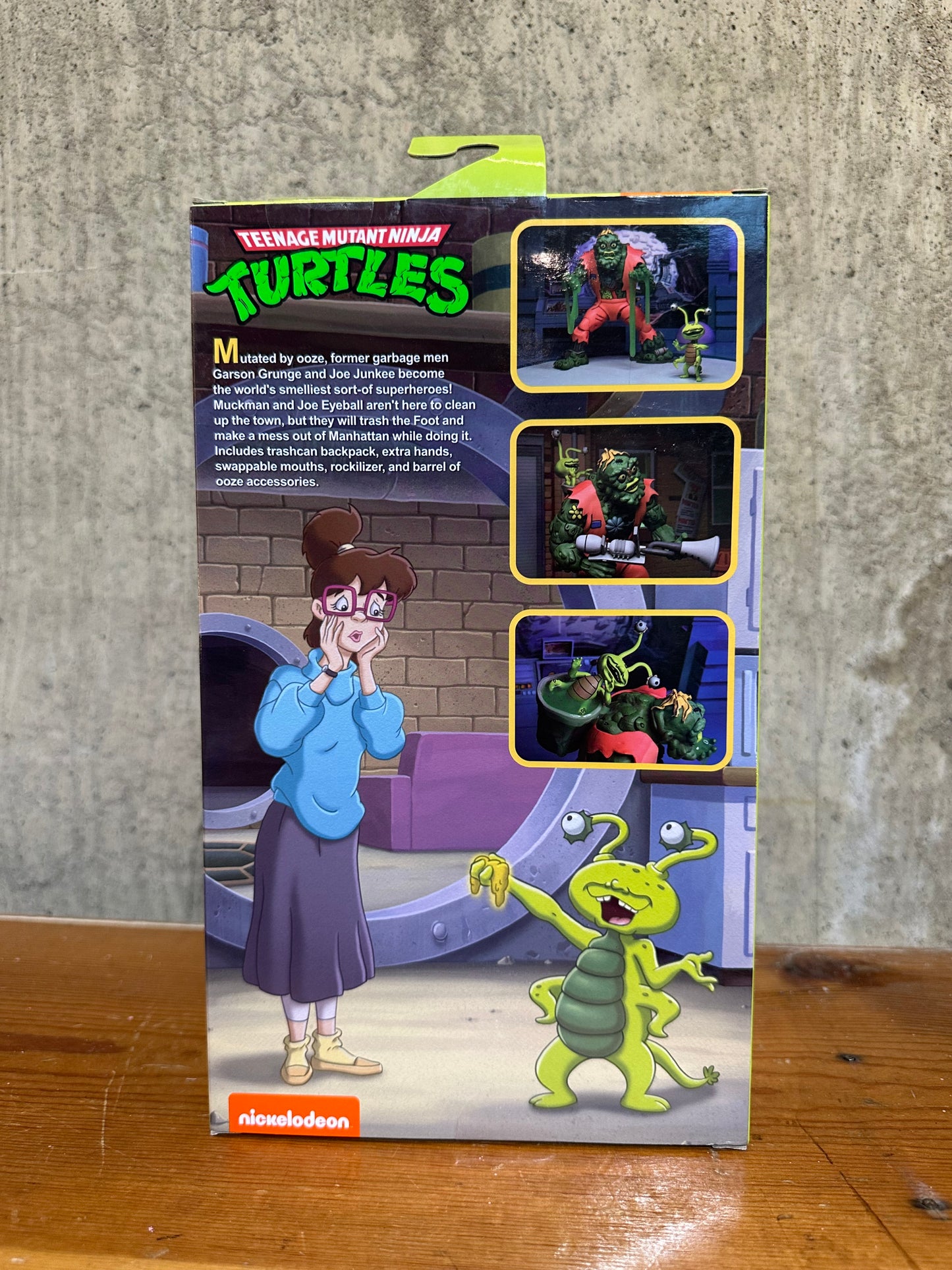Muckman & Joe Eyeball Muck Everlasting Sealed NECA TMNT Action Figure Toy