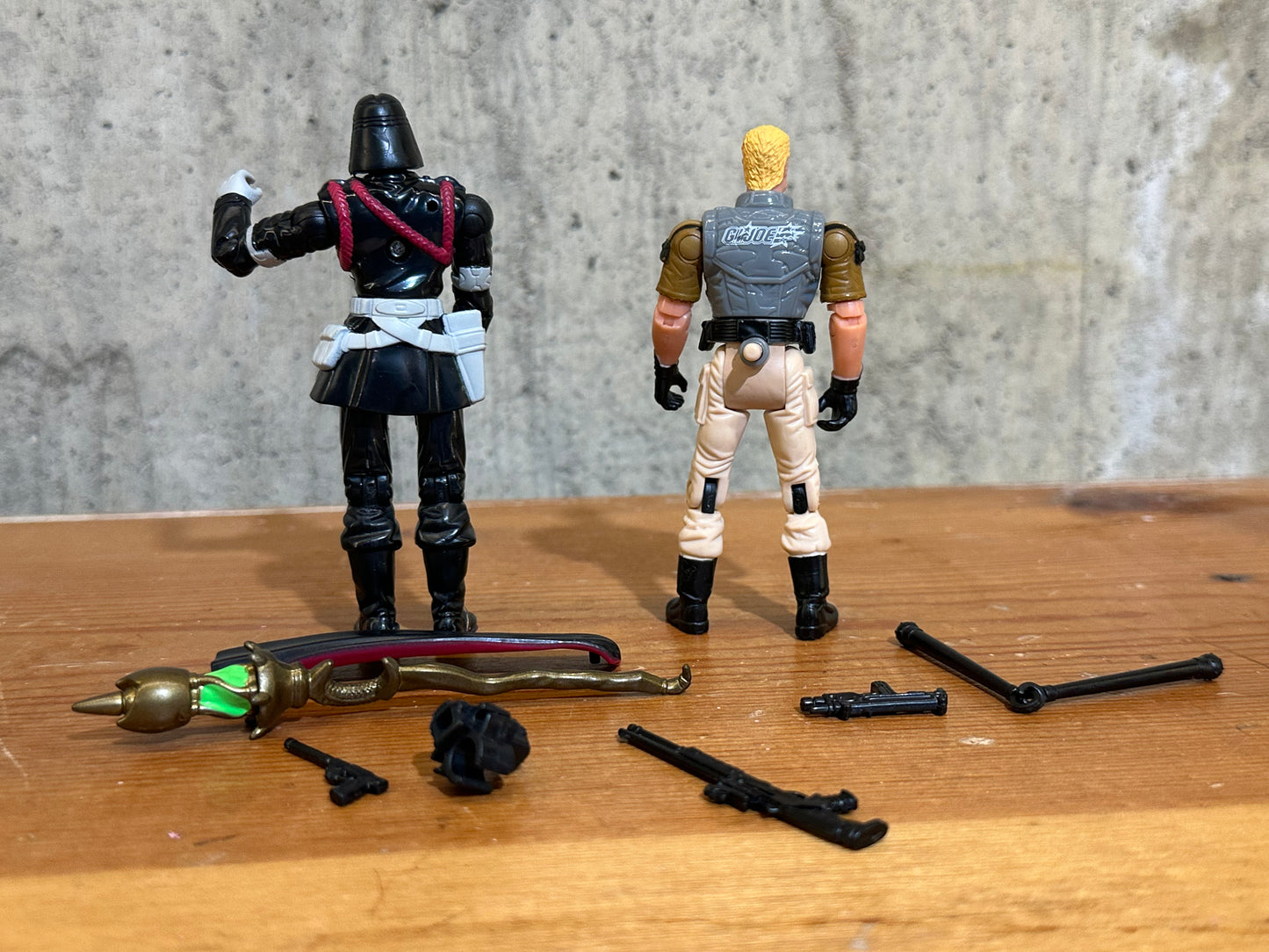 Cobra Commander V17 and Duke GI Joe Venom Vs Valor Complete 2 Pack