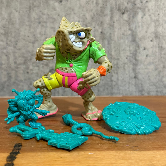 Napoleon Bonafrog Complete Vintage TMNT 1989 Ninja Turtles Action Figure