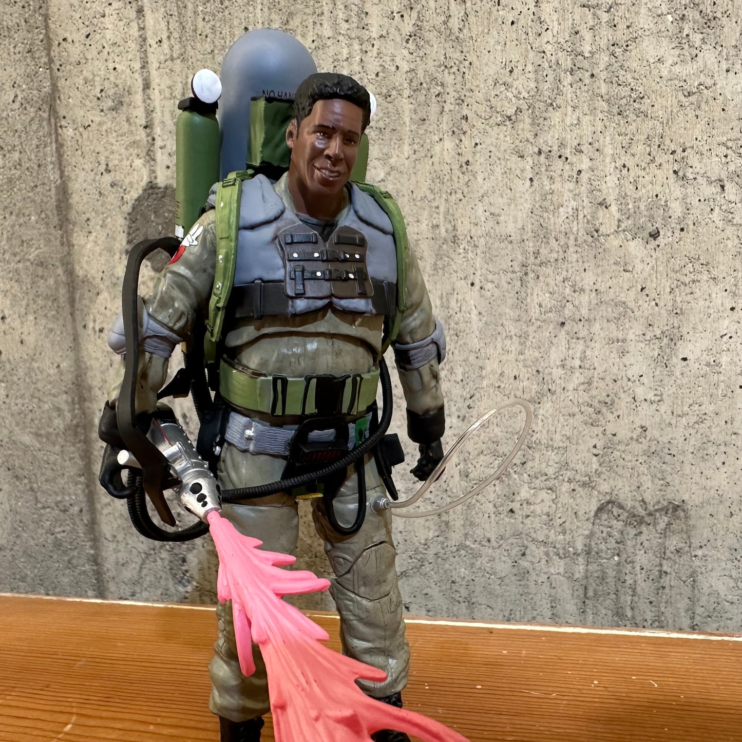 Slime-Blower Winston Zeddmore Ghostbusters 2 DST 7” Complete Action Figure Toy