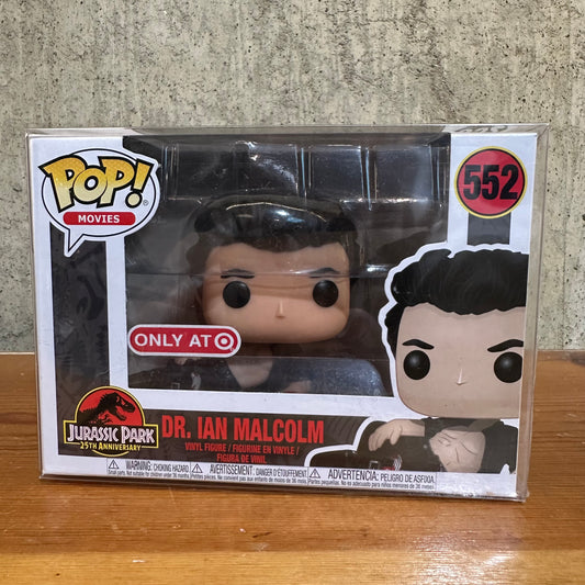 Dr. Ian Malcolm (Wounded) Funko Pop! Movies Vinyl #552 Jurassic Park Target Exclusive
