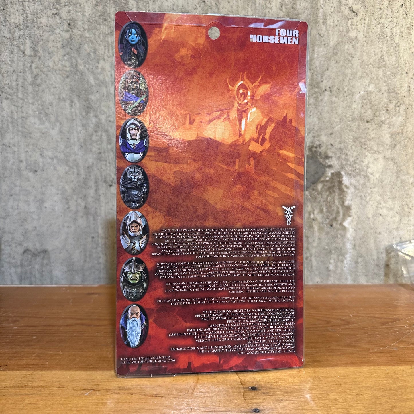 4H Four Horsemen Mythic Legions Azza Spiritbender  Advent Of Decay  MIB!