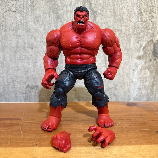 Red Hulk Deluxe Target Exclusive Marvel Legends Action Figure Toy Complete