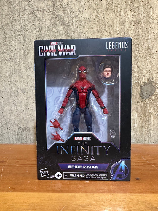 Spider-Man Marvel Legends Sealed Infinity Saga Captain America Civil War Action Figure