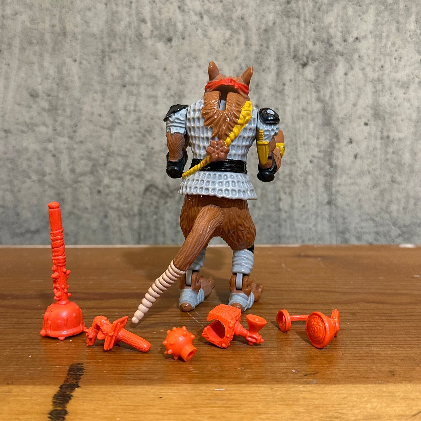 Wacky Action Splinter TMNT Complete Vintage Ninja Turtles Action Figure Toy