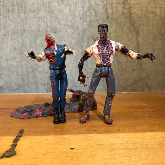 1998 Resident Evil Zombie + Forest Speyer Video Game Superstars Capcom ToyBiz