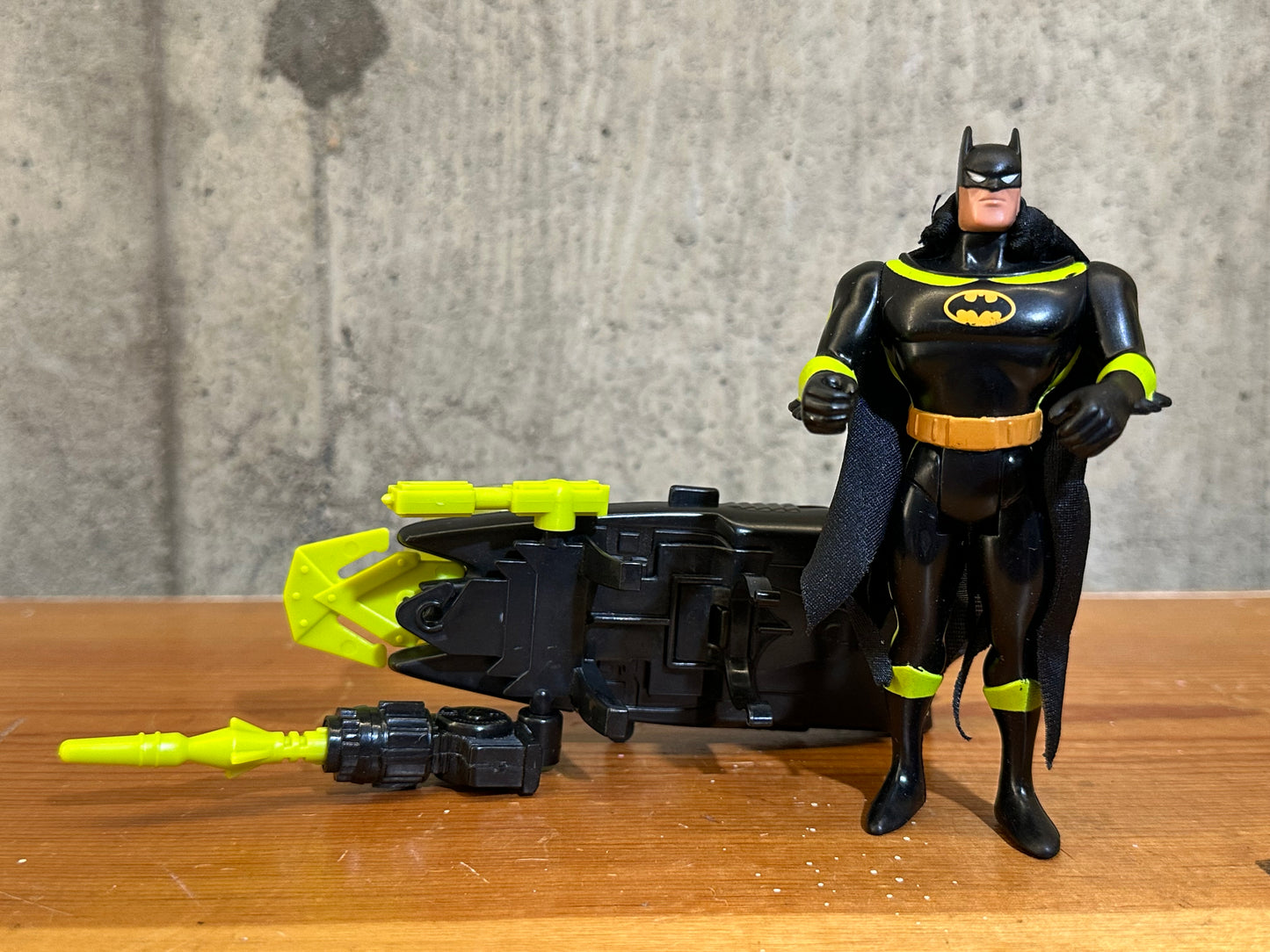 High Wire Batman Vintage 1993 Kenner Batman The Animated Series DC Comics Complete Action Figure Toy