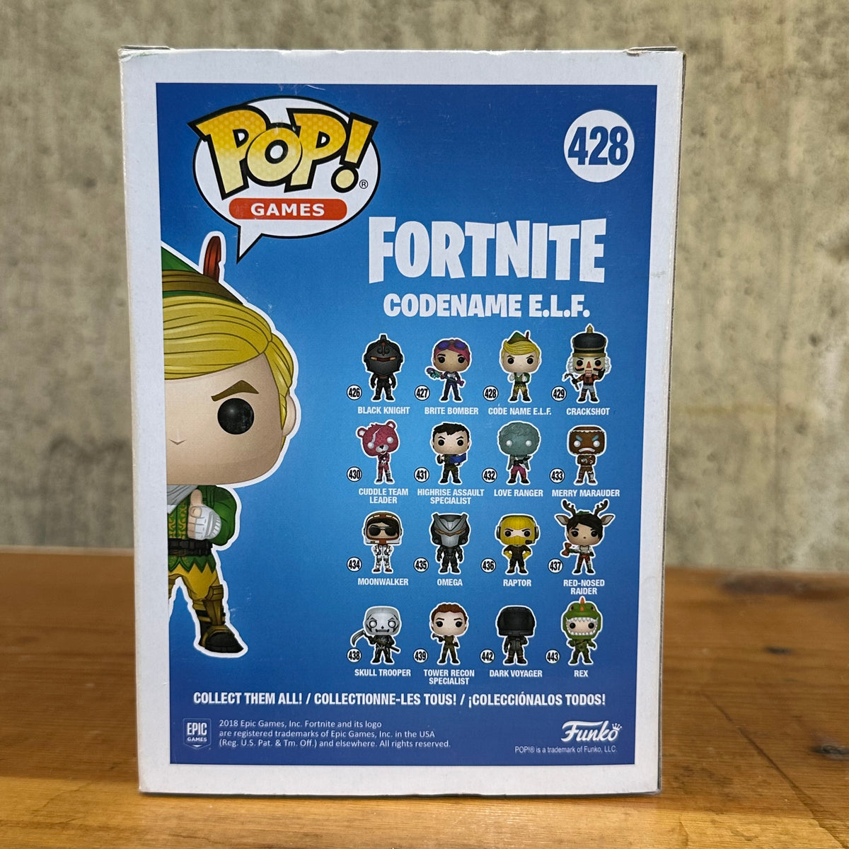 Code name Elf Target Exclusive Funko Pop Fortnight