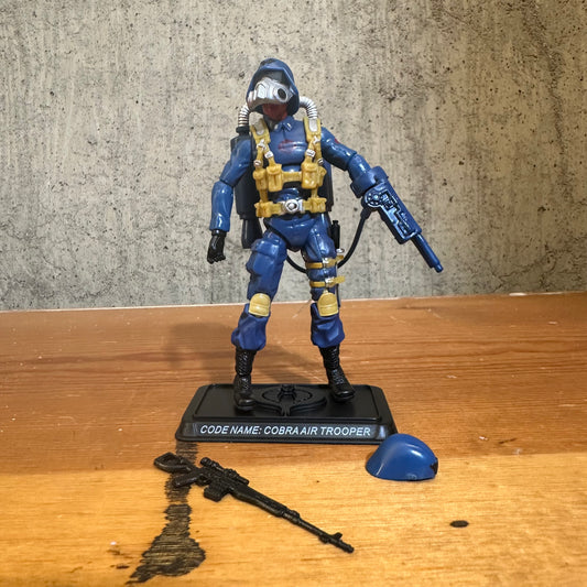 Cobra Air Trooper GI Joe 3.75” 2007 Action Figure Toy Box Set