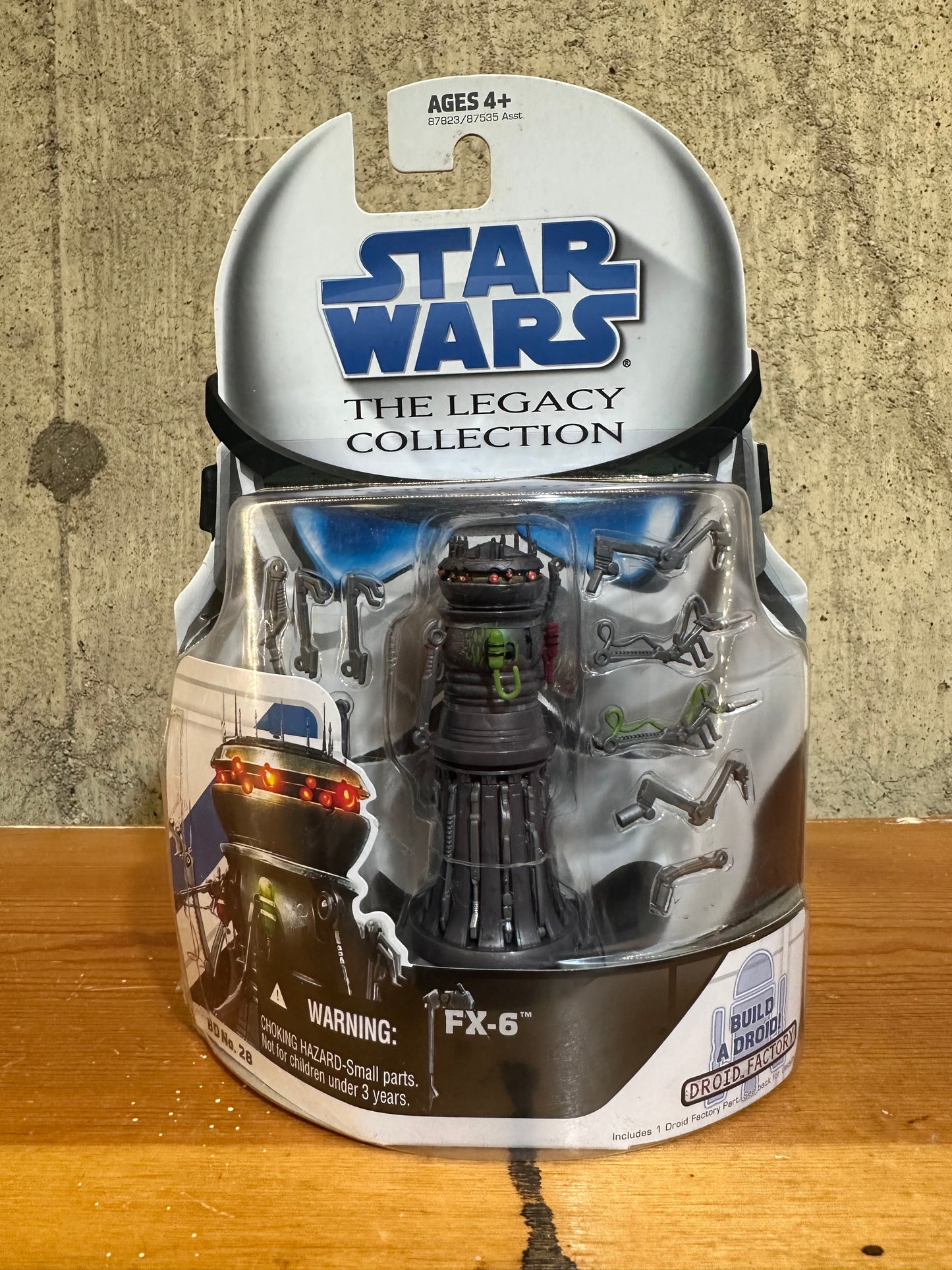 FX-6 Star Wars Legacy Collection 3.75” Action Figure Toy