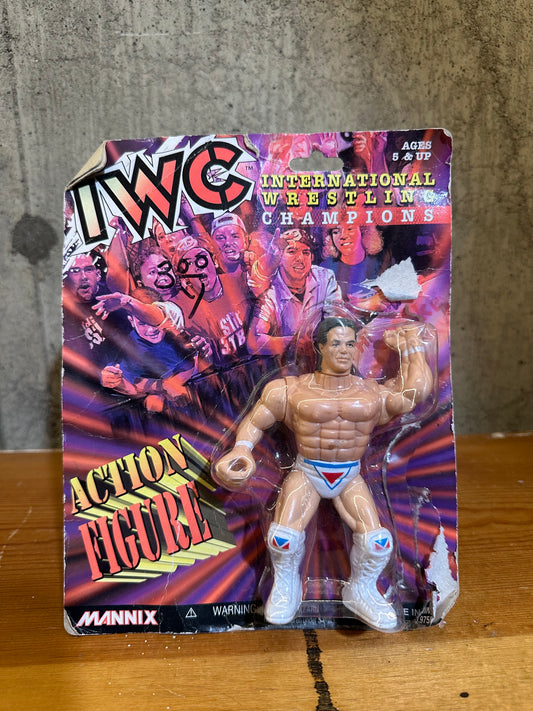 IWC Mannix KO Wrestling Action Figure Toy Mostly Sealed WWE WWF