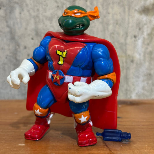 Sewer Heroes Super Michaelangelo Incomplete TMNT 1993 Action Figure Toy