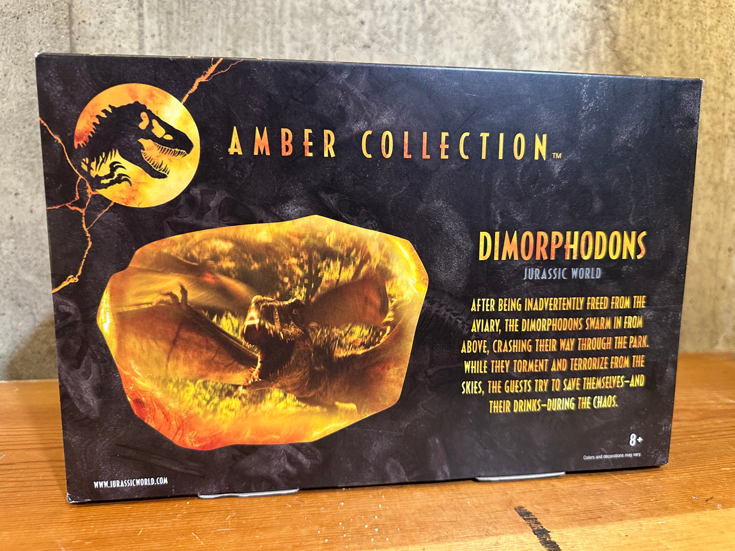 Mattel Jurassic World Amber Collection Dimorphodons Figures