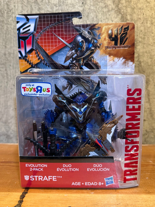 Transformers Age of Extinction AOE - STRAFE Evolution 2 Pack TOYS R US EXCLUSIVE