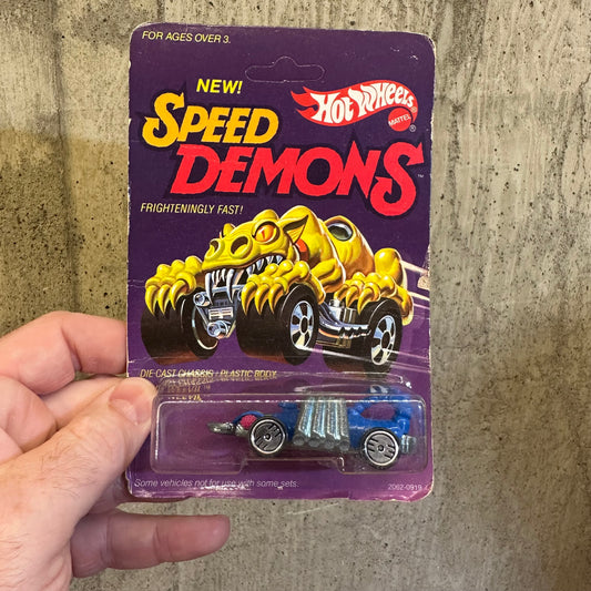 Evil Weevil Speed Demons Hot Wheels MOC Unpunched Vintage Car