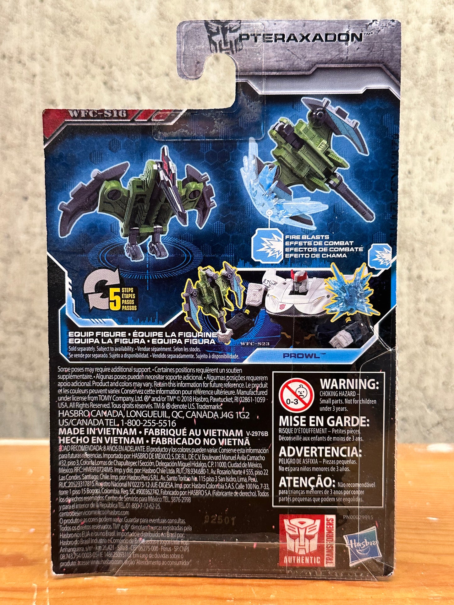 Pteraxadon Transformers Battle Masters Siege WFC Action Figure MoC