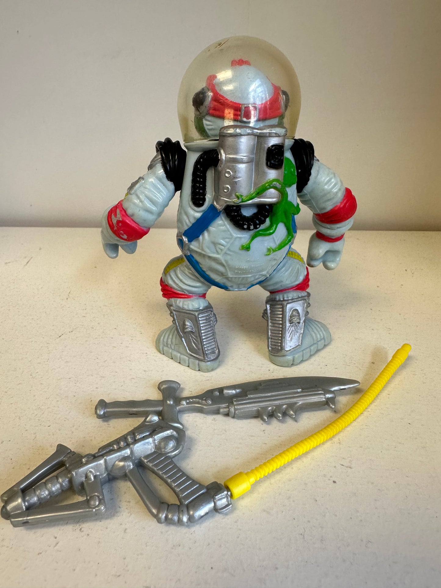 1990 TMNT Space Cadet Raphael Complete Vintage 90’s Ninja Turtles Action Figure