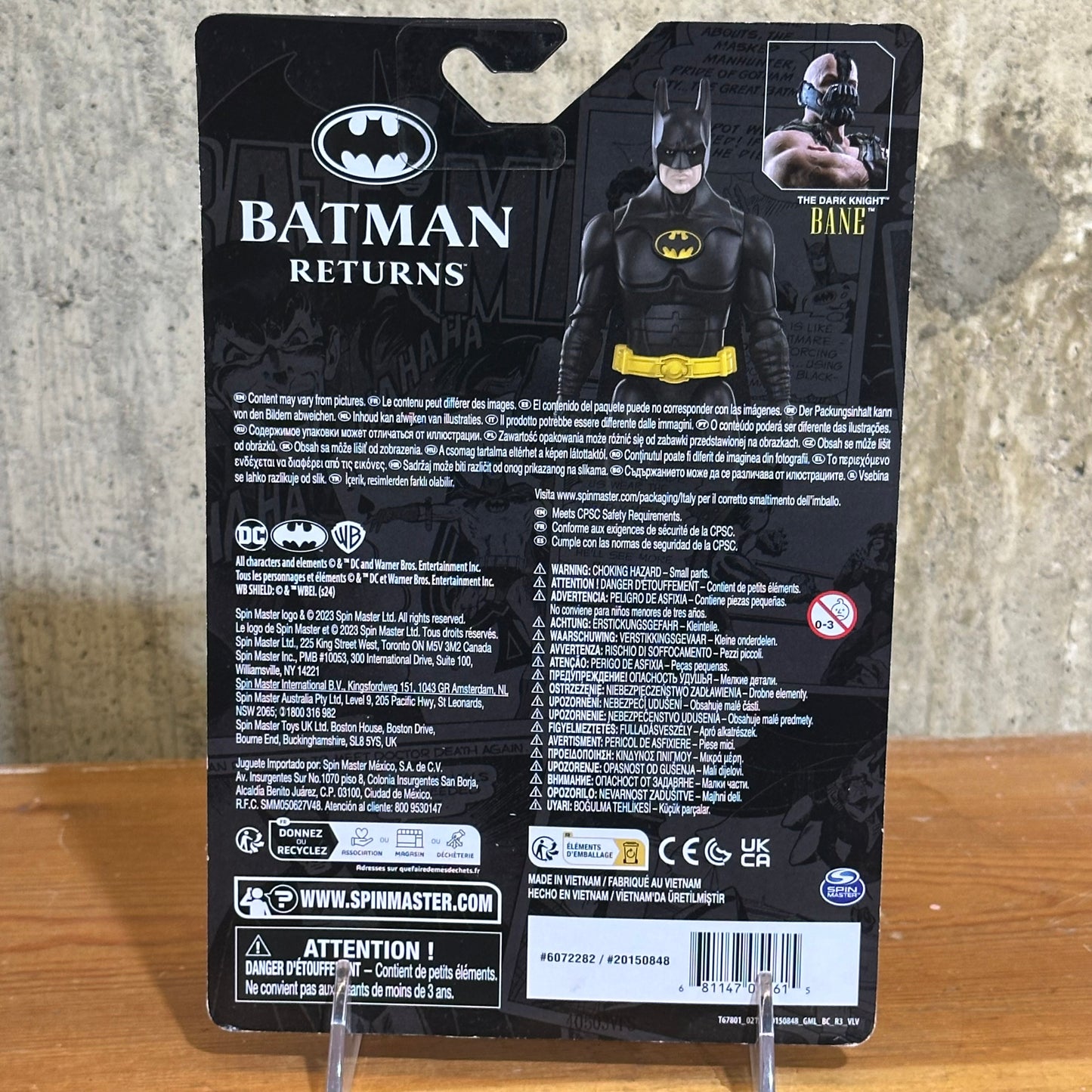 Batman returns Batman 85th Anniversary 1989 Movie Spinmaster DC Comics