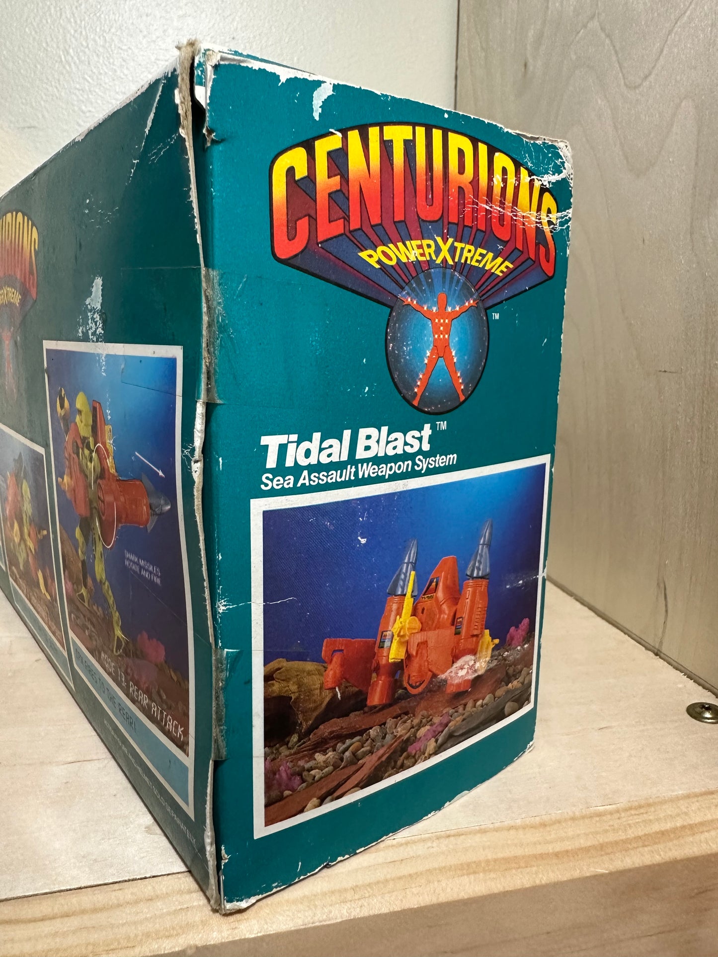 Centurions Tidal Blast Brand New Sealed Box Vintage Kenner Toy 1986