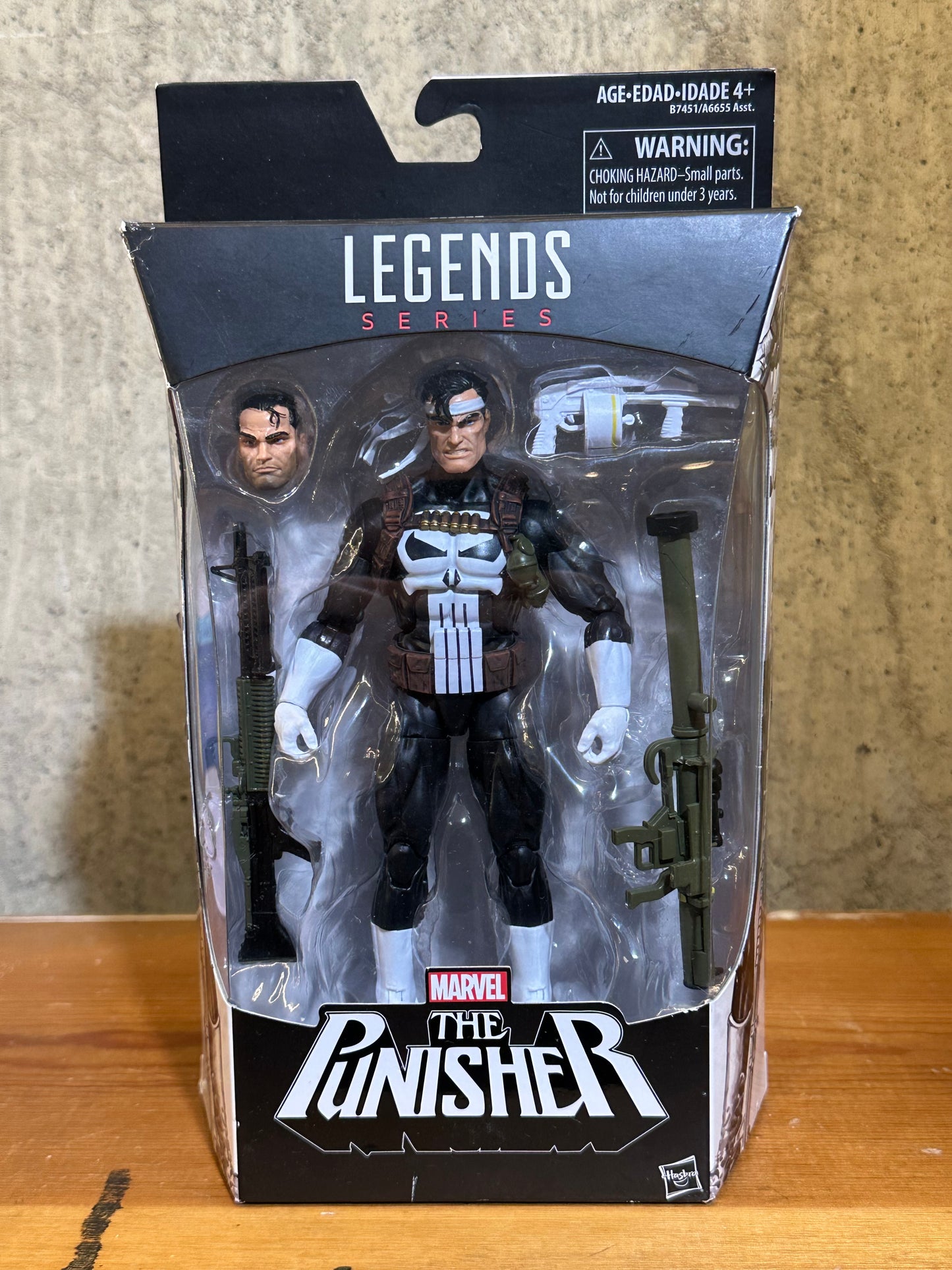 The Punisher Marvel Legends Walgreens Exclusive Sealed 6” Action Figure Toy