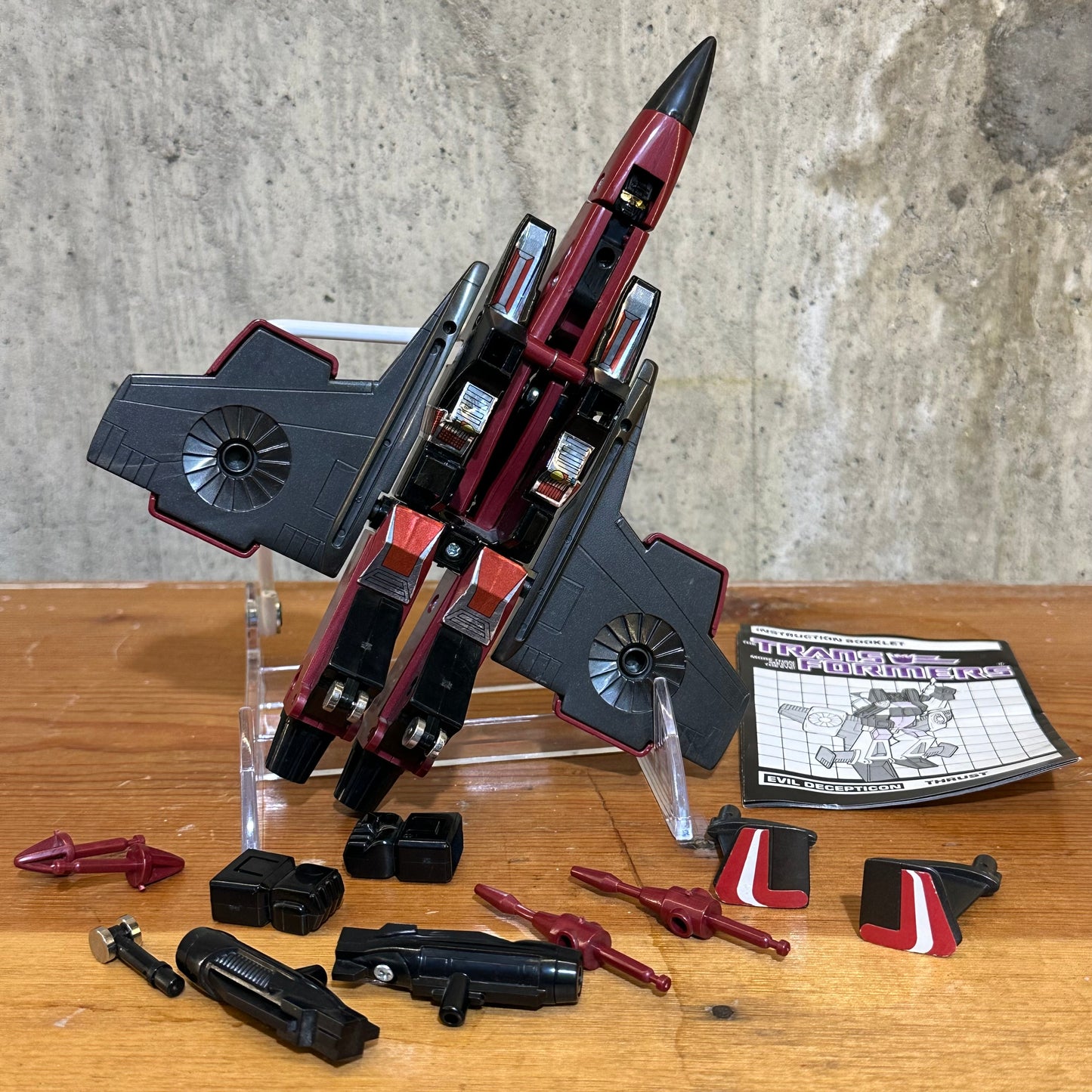 Thrust G1 Transformers Seeker Jet Complete 80’s Transformers Toy