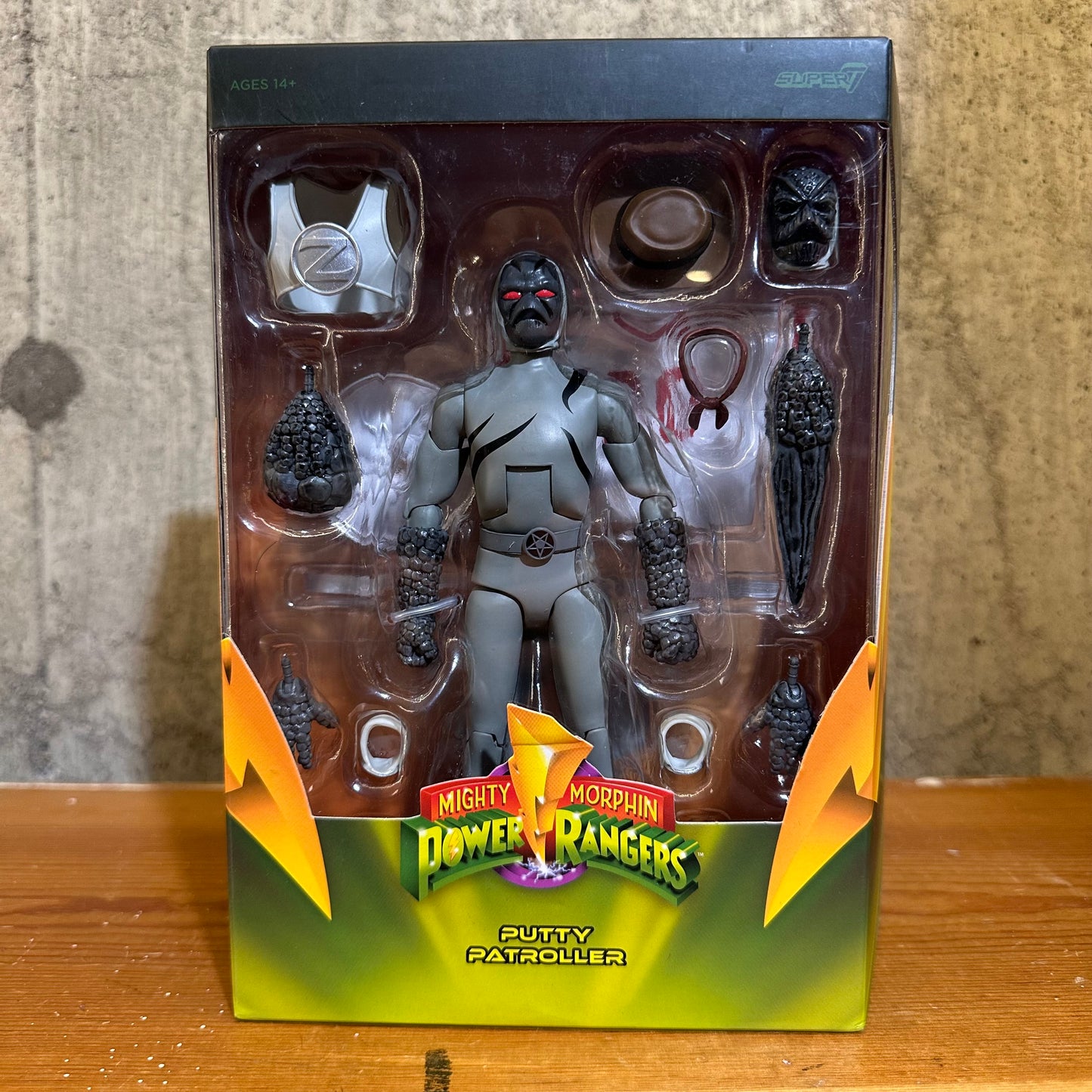 Putty Patroller Super 7 sealed MMPR Power Rangers Action Figure Toy