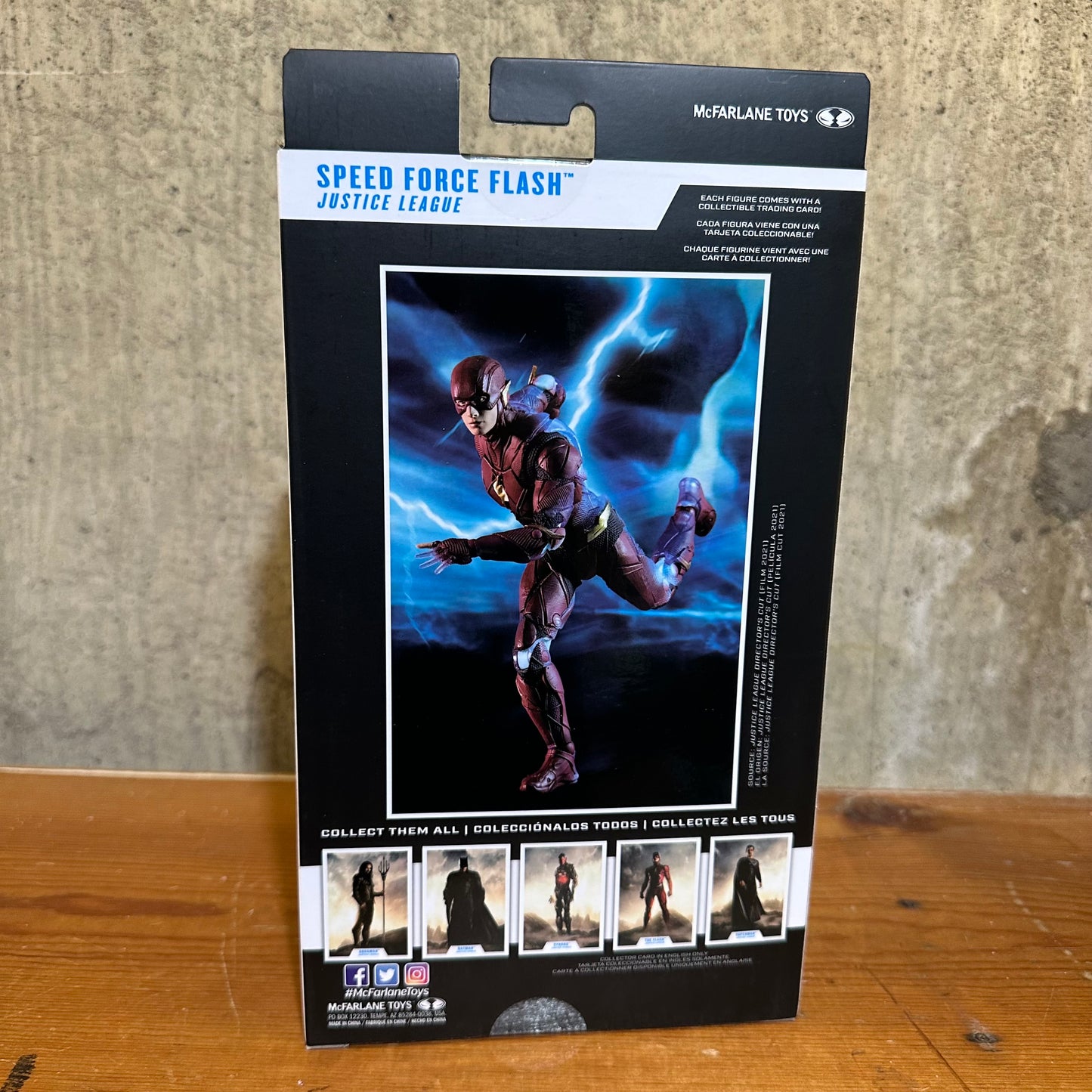 SPEED FORCE FLASH Action Figure McFarlane Toys Batman 2021 DC Comics Multiverse
