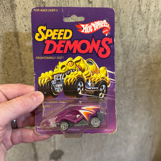 Speed Demons Hot Wheels Vampyra 1985 Vintage Monster Car